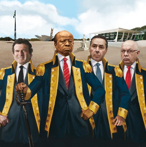 Montagem sobre ilustração de Roberto Parada/Newsweek