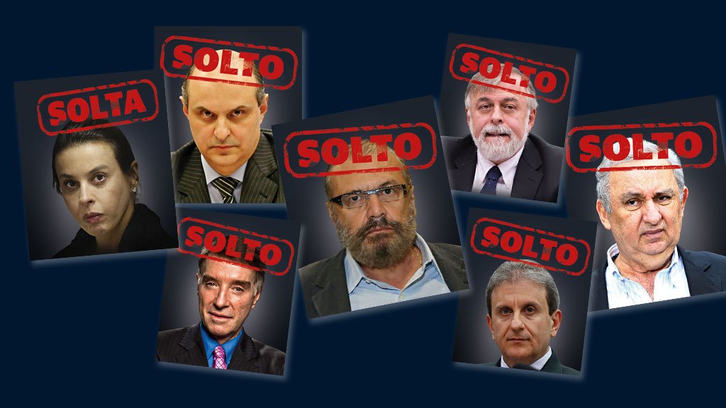 Ricos não ficam presos