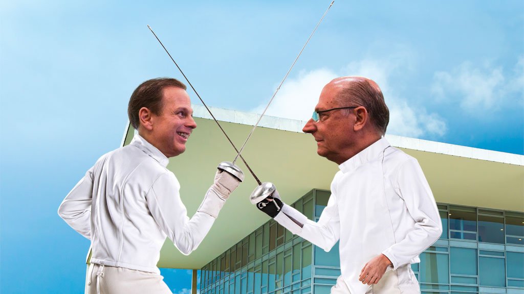 O duelo começou