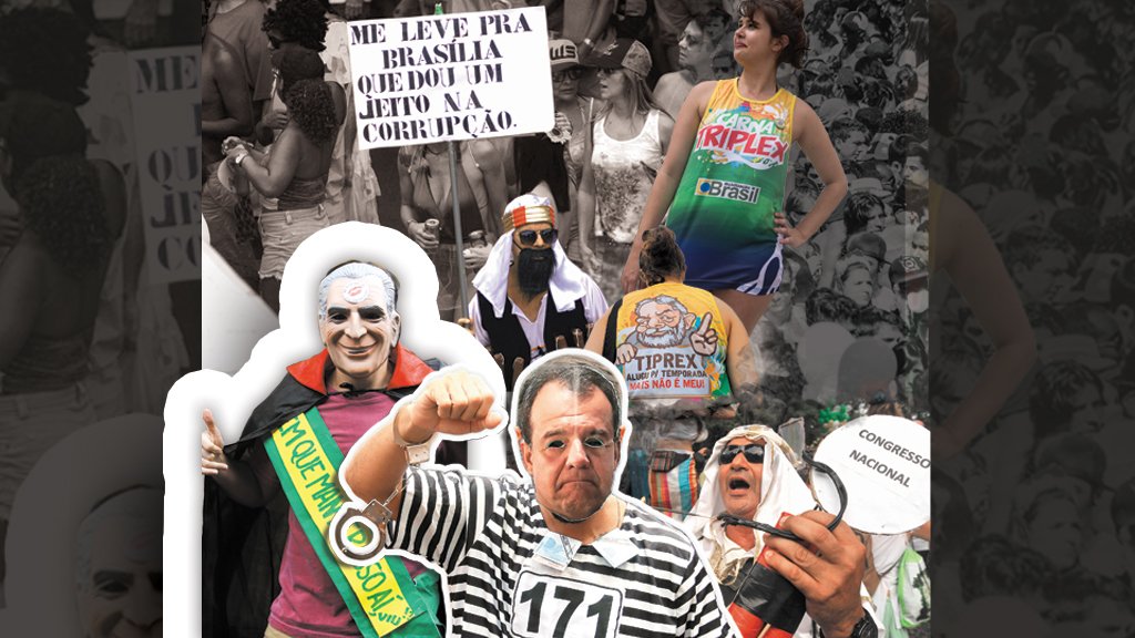 A folia politizada