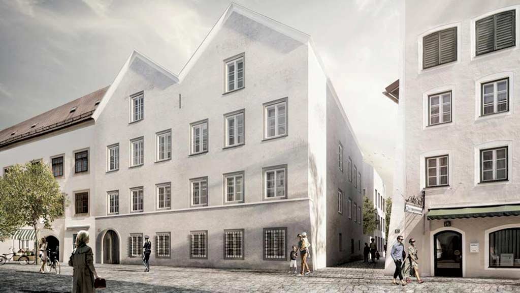 A casa do bebê Adolf Hitler