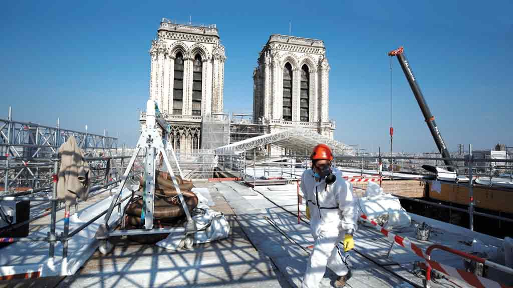 A nova cara de Notre-Dame