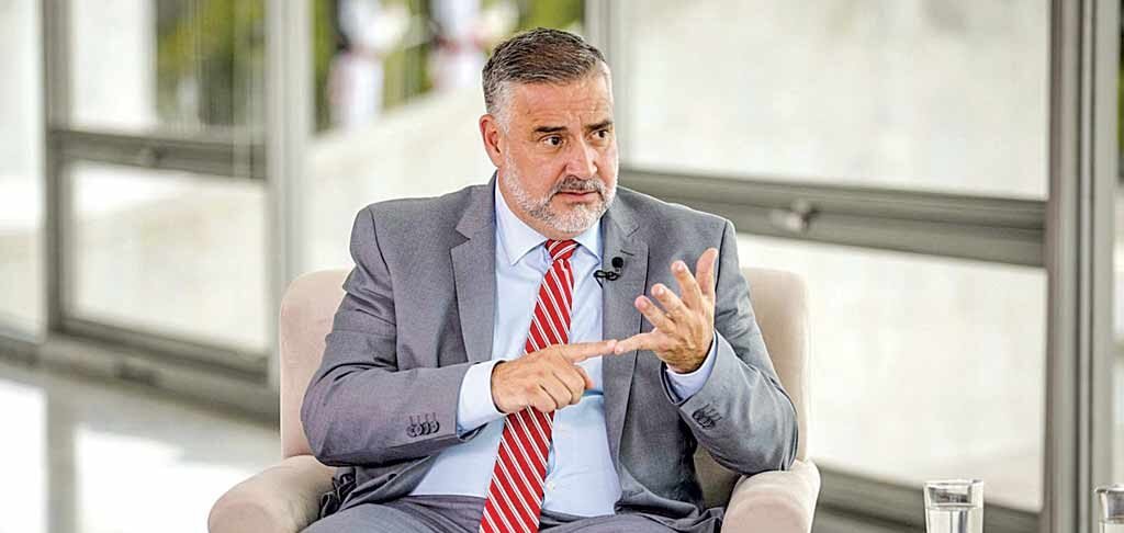 ministro da Secretaria de Comunicação Social da Presidência da República, Paulo Pimenta